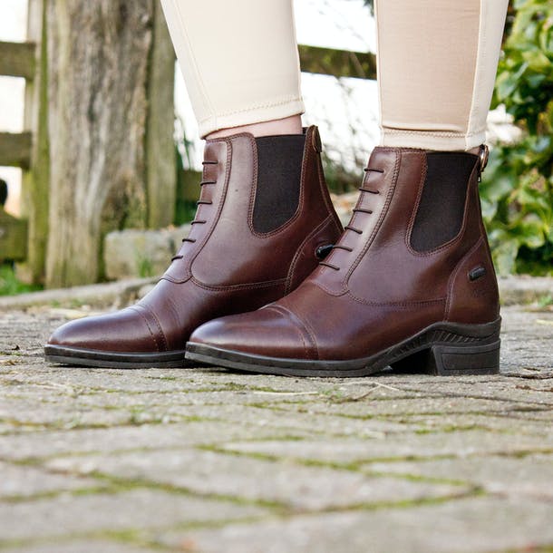 Brogini Trieste Premium Laced Paddock Boot - Country Ways