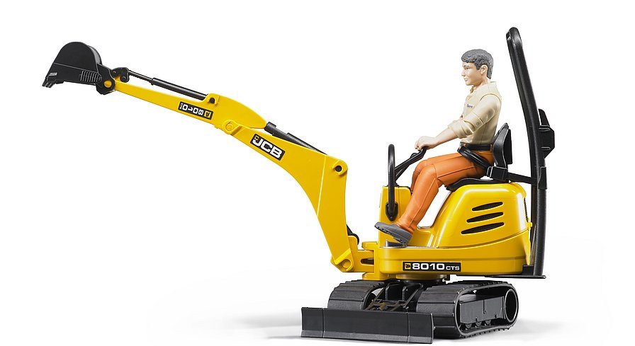 Bruder JCB Micro Excavator & Worker - Country Ways