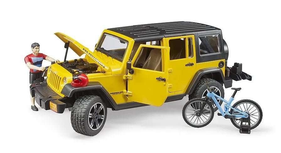 Bruder Jeep Wrangler and Bike - Country Ways