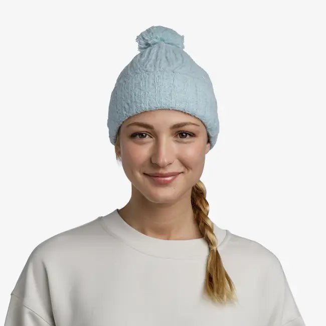 Buff Women's Knitted Beanie - Country Ways