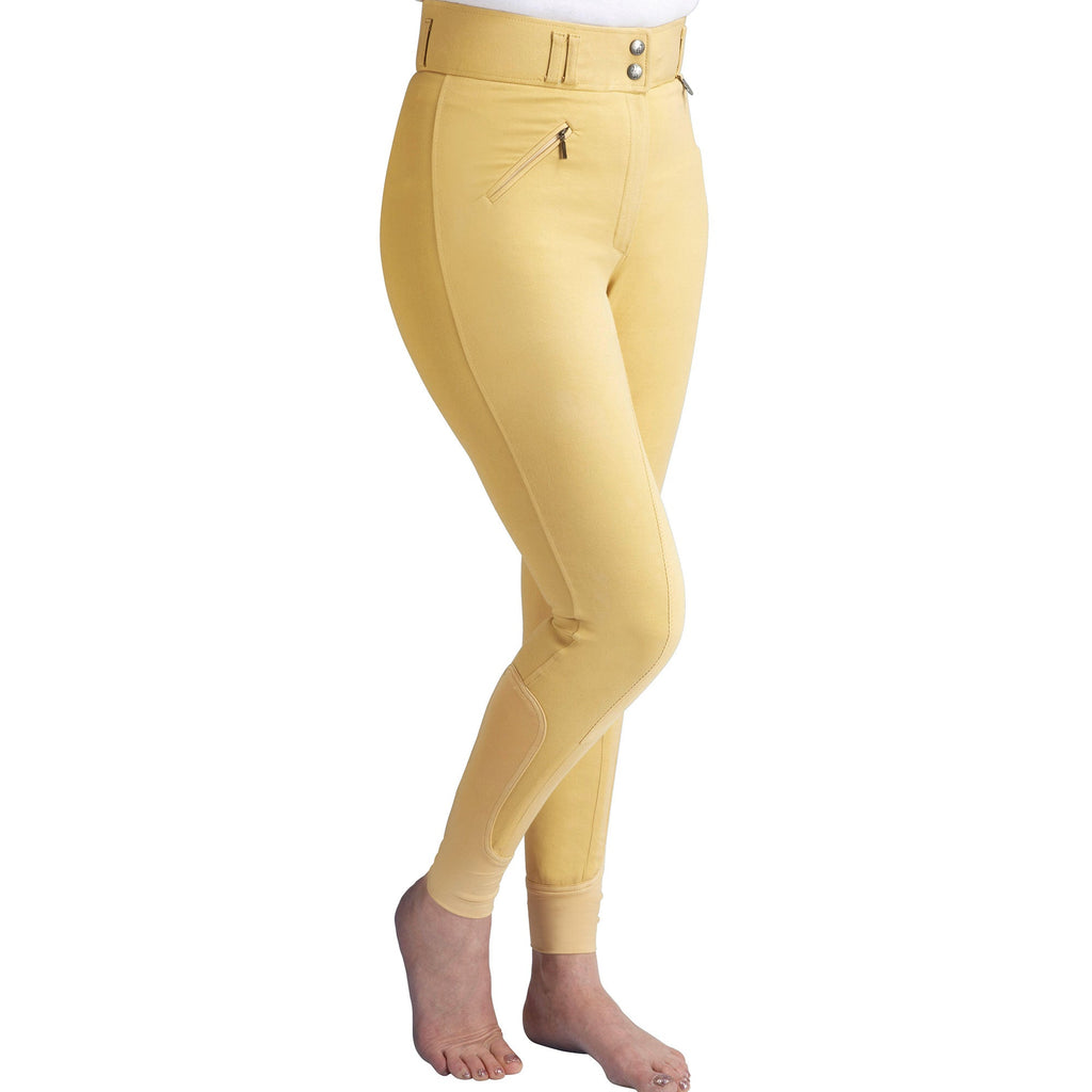 Caldene Hartpury High Waist F/S Breech Corn 24 - Country Ways