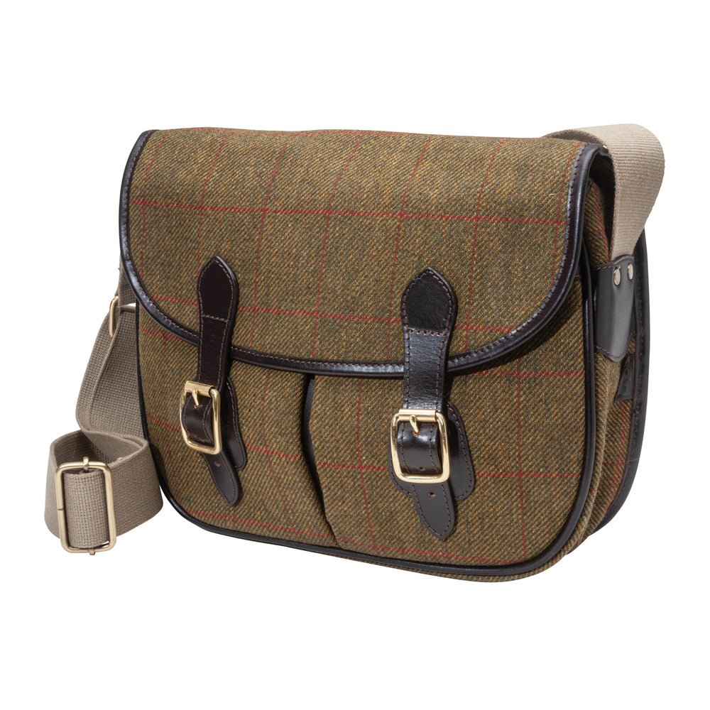 Carryall Bag Hambleton Tweed Messenger Bag by Parker - Hale - Country Ways