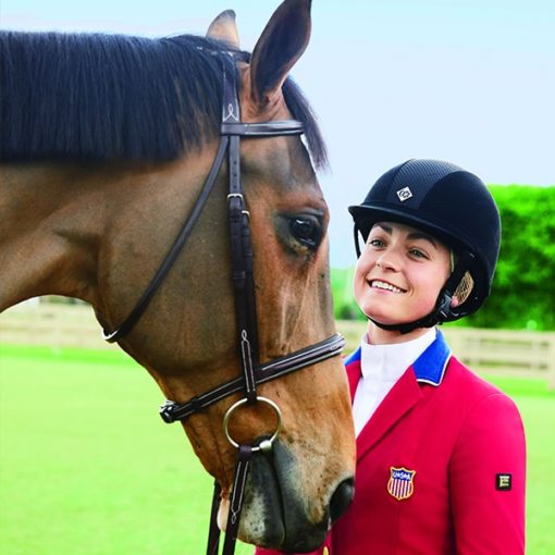 Charles Owen AYR8 Plus Suede - Look Riding Helmet - Country Ways