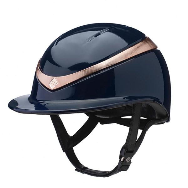 Charles Owen Halo Riding Helmet - Midnight Gloss - Country Ways