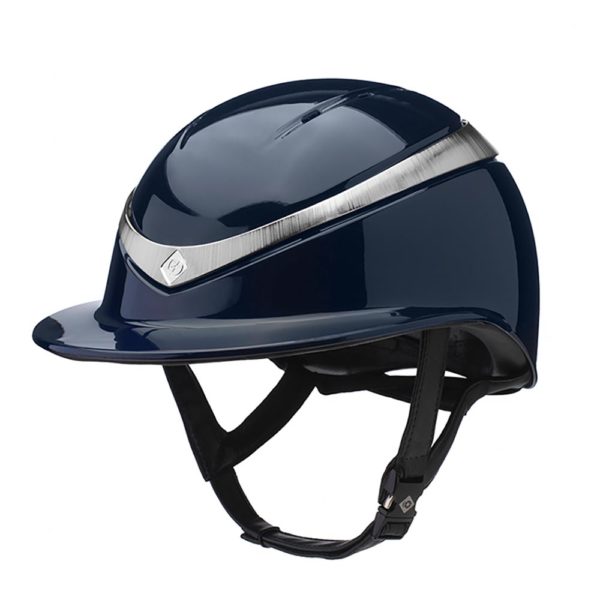 Charles Owen Halo Riding Helmet - Midnight Gloss - Country Ways