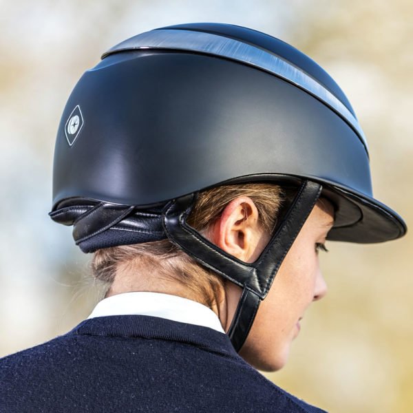 Charles Owen Halo Riding Helmet - Midnight Matte - Country Ways