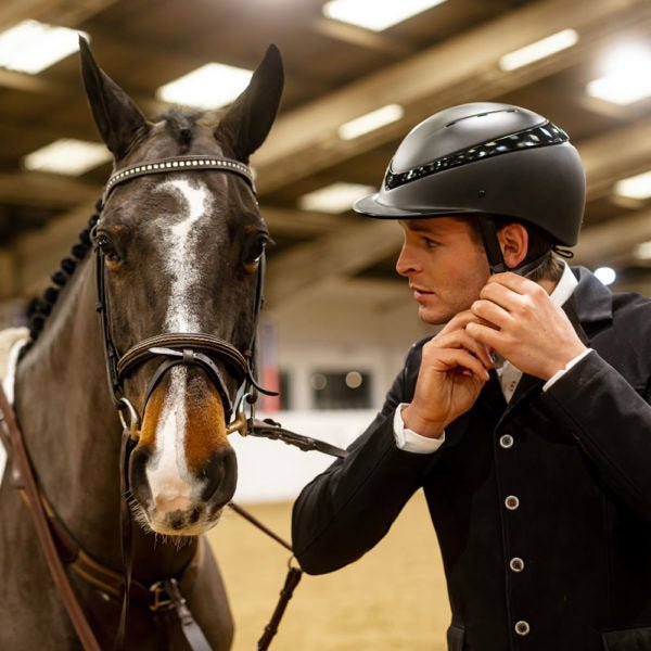 Charles Owen Luna Riding Helmet - Country Ways