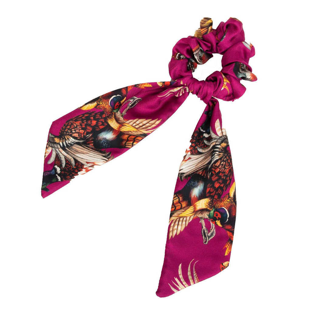 Clare Haggas Game Birds Medium Scrunchie - Country Ways