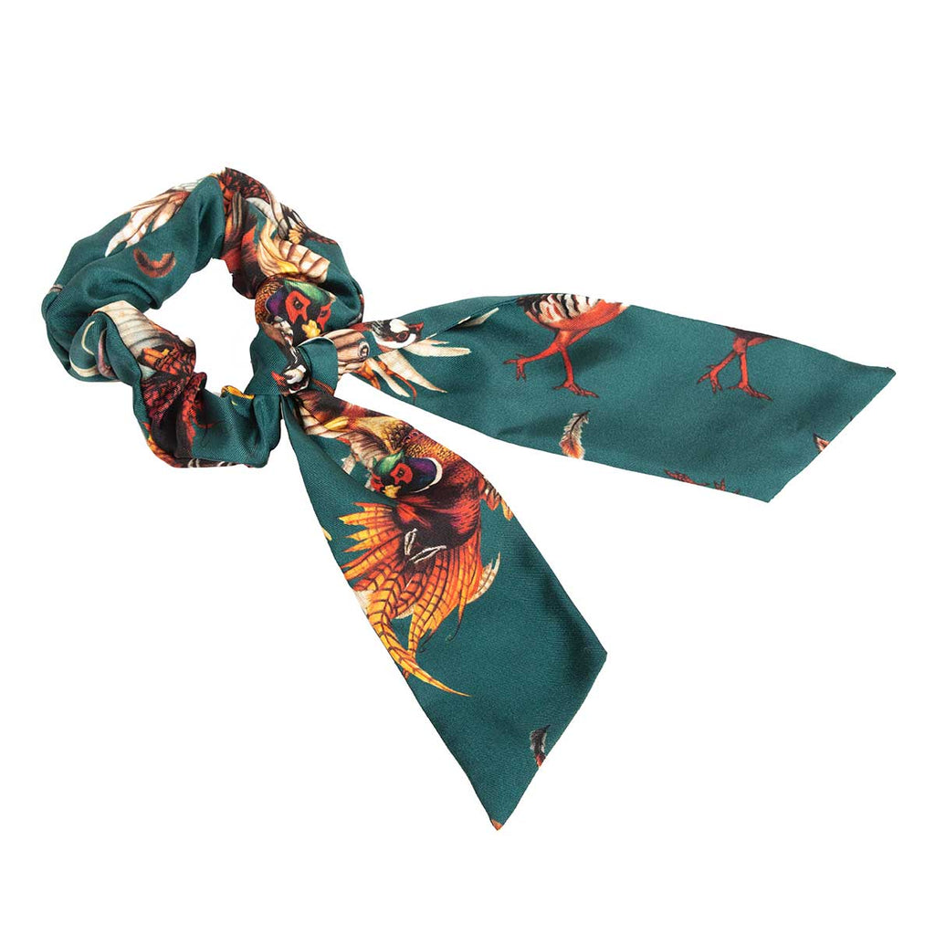 Clare Haggas Game Birds Medium Scrunchie - Country Ways