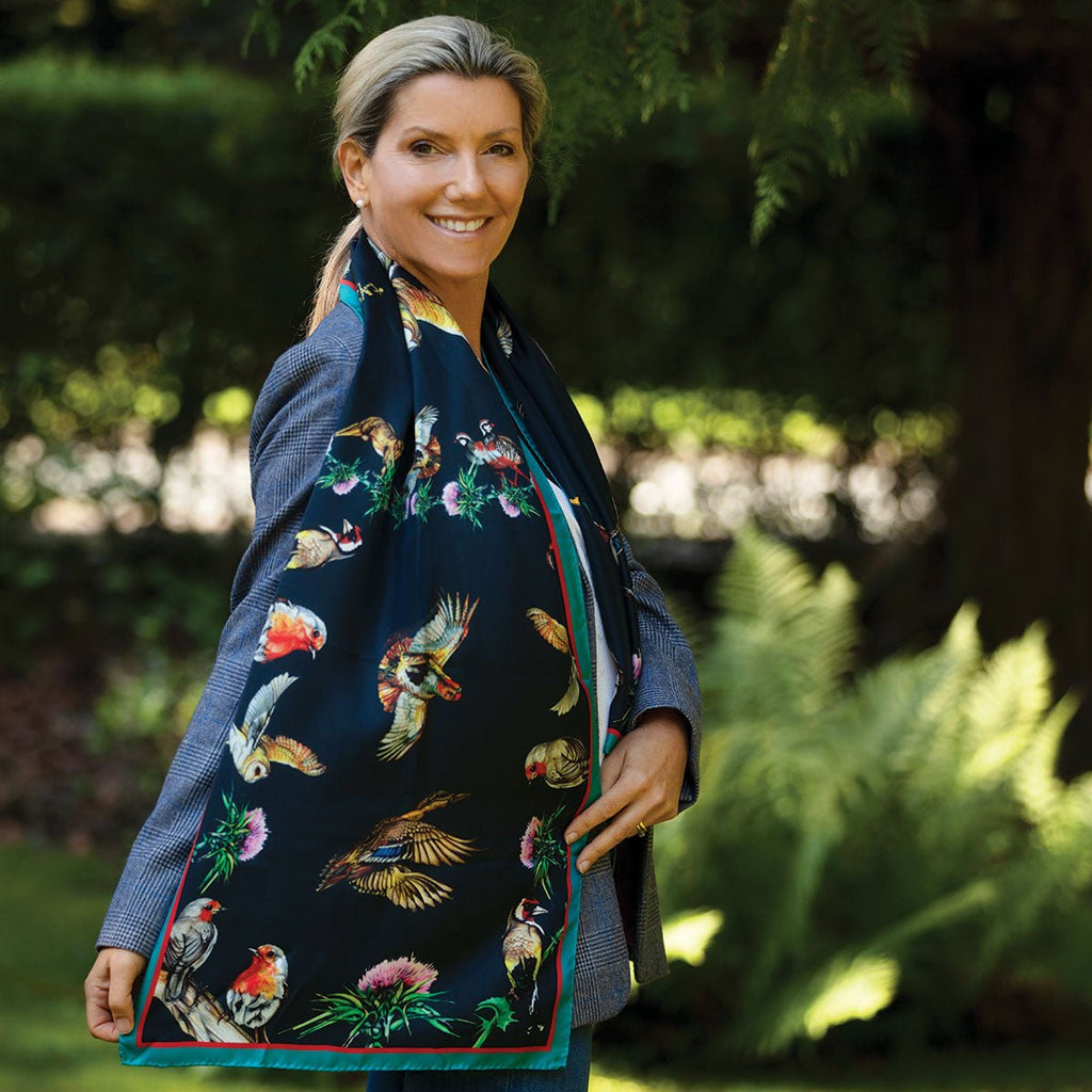 Clare Haggas Walk On The Wild Side Classic Silk - Country Ways