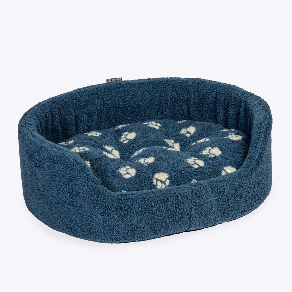 Danish Design Harbour Paw Fleece Slumber Bed - Country Ways