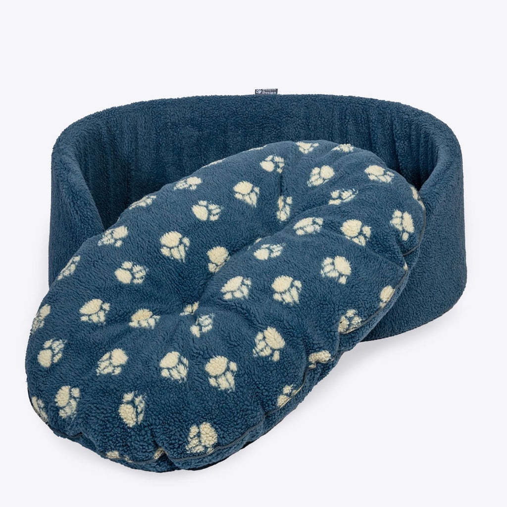 Danish Design Harbour Paw Fleece Slumber Bed - Country Ways