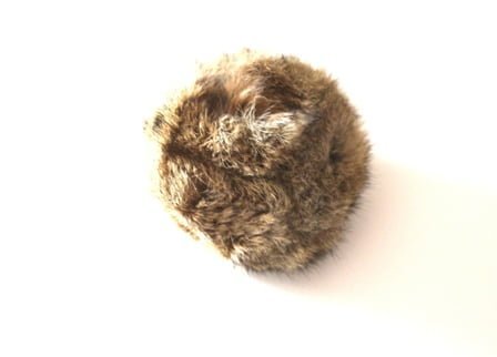 Dog & Field Rabbit Fur Dummy Ball - Country Ways