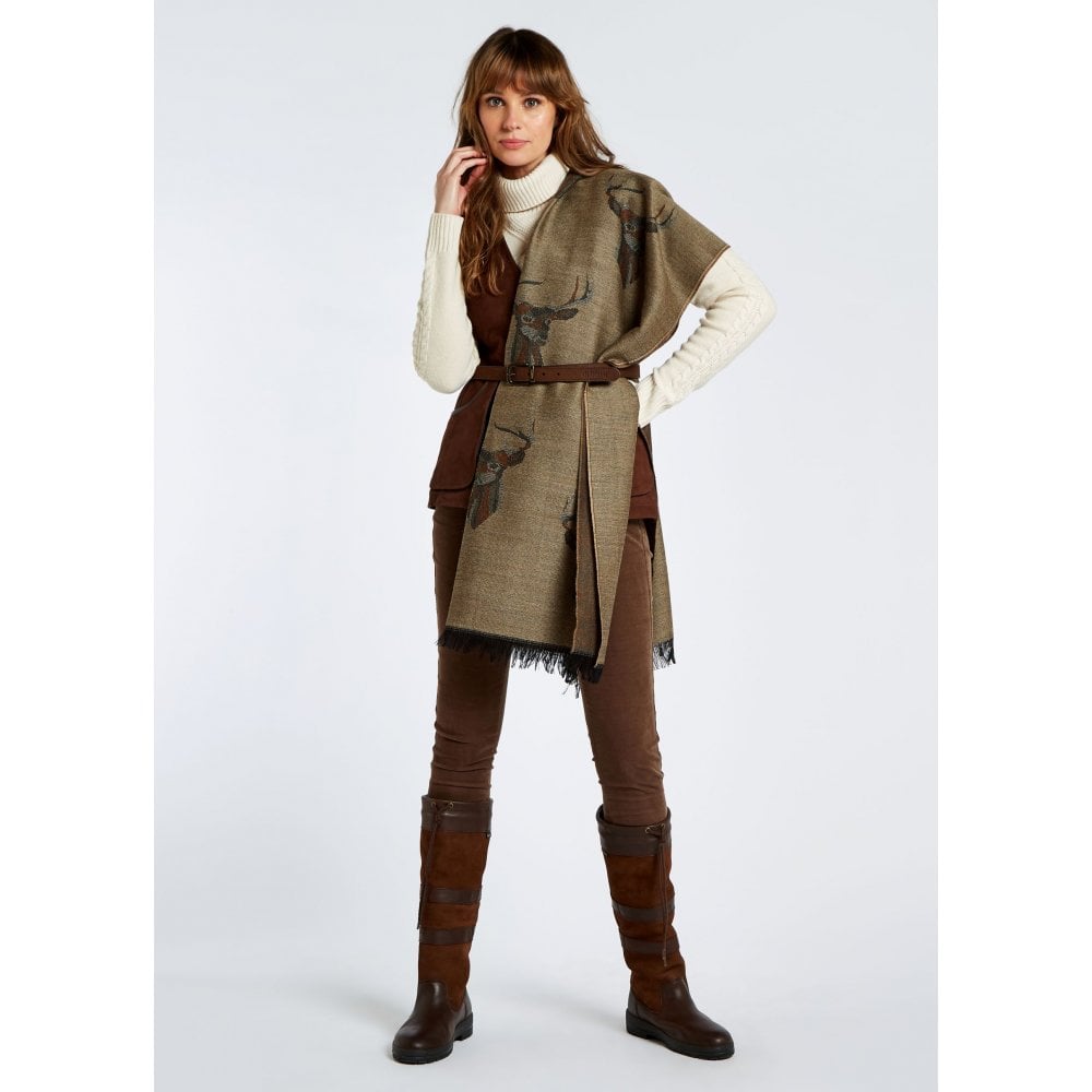 Dubarry Heatherbell Tweed Wrap - Country Ways