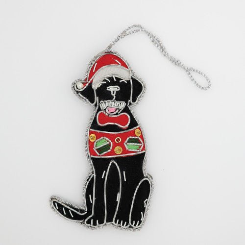 Equetech Canine Embroidered Christmas Decoration - Country Ways