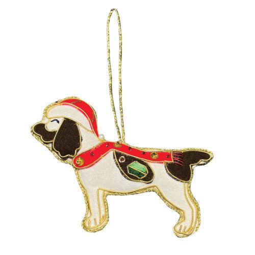 Equetech Canine Embroidered Christmas Decoration - Country Ways