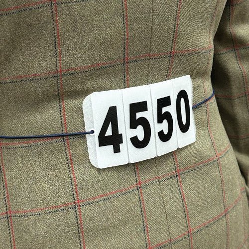 Equetech Easy Show Jacket Competition Numbers - Country Ways