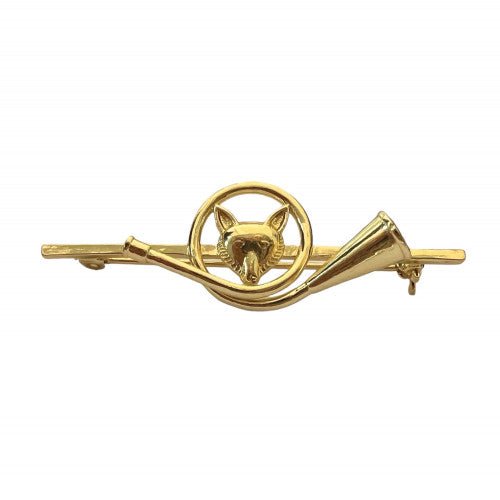 Equetech French Horn Fox Stock Pin - Country Ways