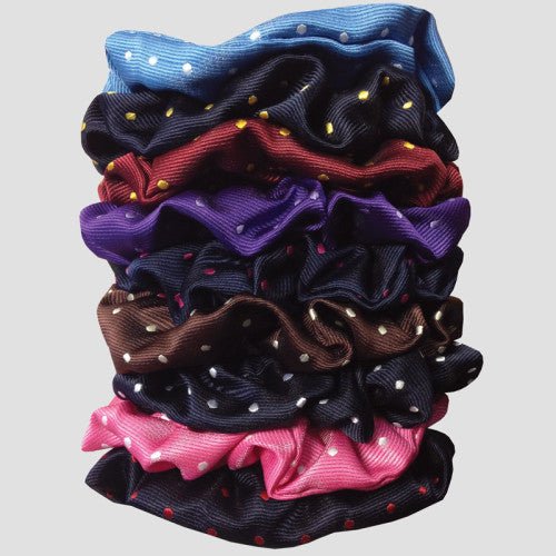 Equetech Hair Scrunchie Polka Dot - Country Ways