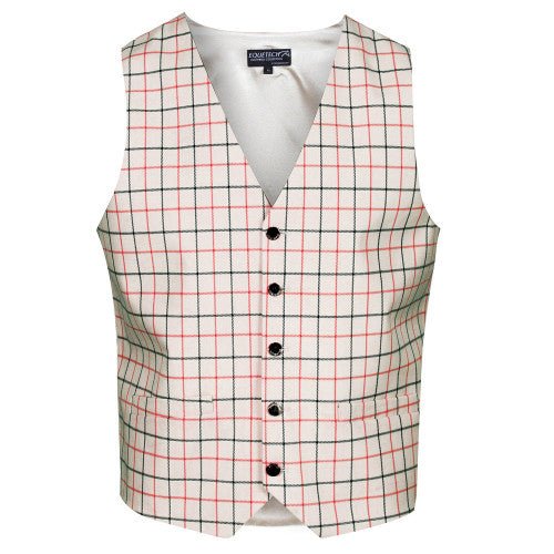 Equetech Men's Classic Tattersall Check Waistcoat - Country Ways