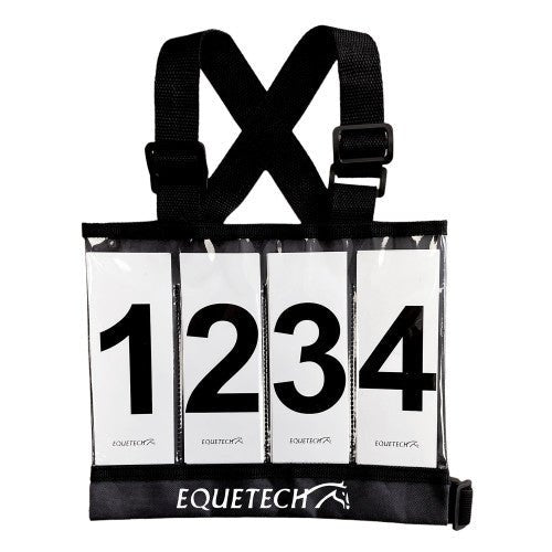 Equetech Mini Eventing Number Bib - Country Ways