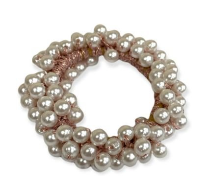 Equetech Pearl Beaded Scrunchie - Country Ways