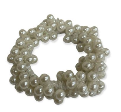 Equetech Pearl Beaded Scrunchie - Country Ways