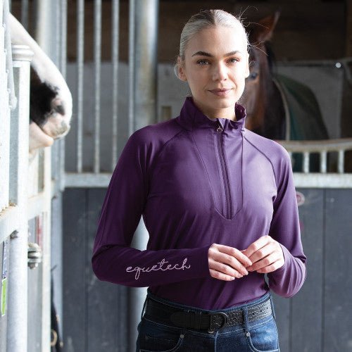 Equetech Signature Zip Thermal Base Layer - Country Ways