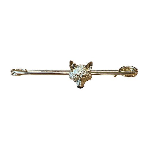 Equetech Traditional Fox Head Stock Pin - Country Ways