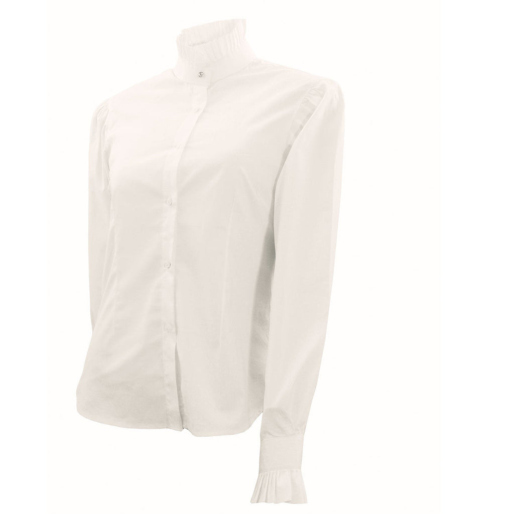 Equetech Women's Frilly Collar Show Shirt - Country Ways