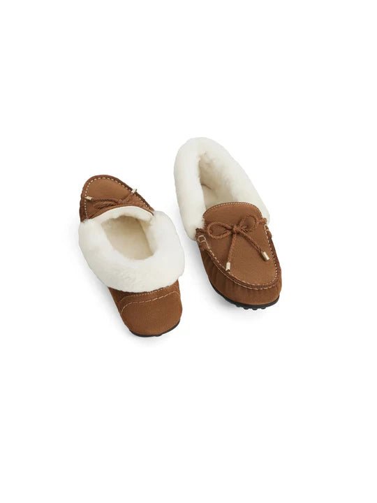 Fairfax and Favor Henley Shearling Lined Slippers - Country Ways