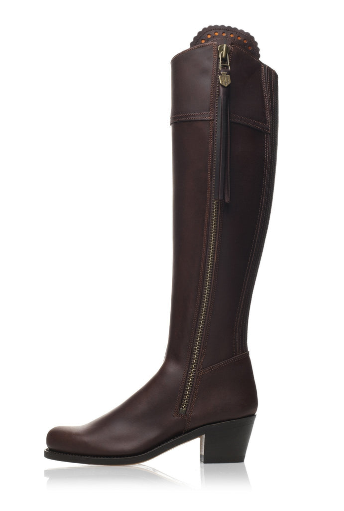 Fairfax & Favor Leather Regina Boots with Heel - Country Ways