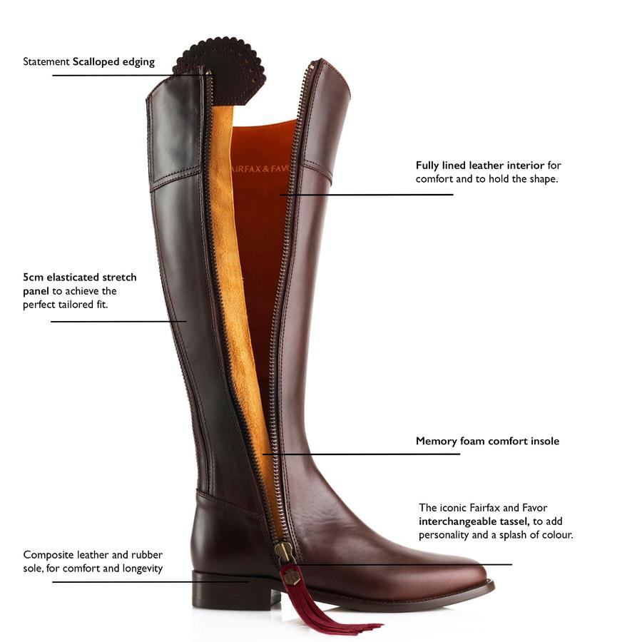 Fairfax & Favor Leather Regina Sporting Fit Boots - Country Ways