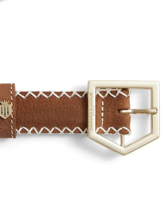 Fairfax & Favor Portofino Belt Tan - Country Ways