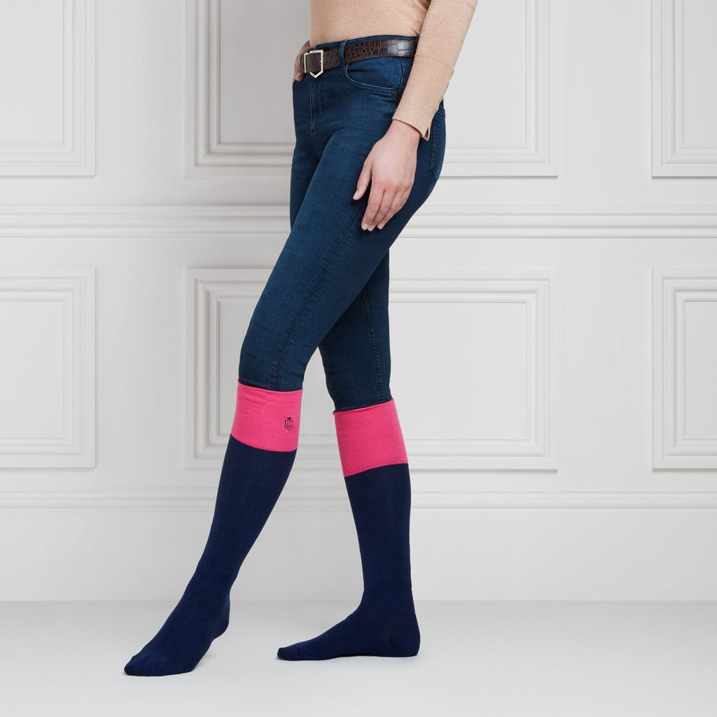 Fairfax & Favor Signature Ladies Knee High Socks - Country Ways