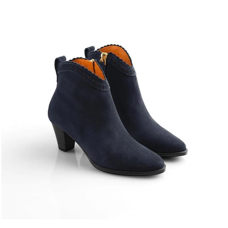 Fairfax & Favor Suede Regina Ankle Boots - Country Ways