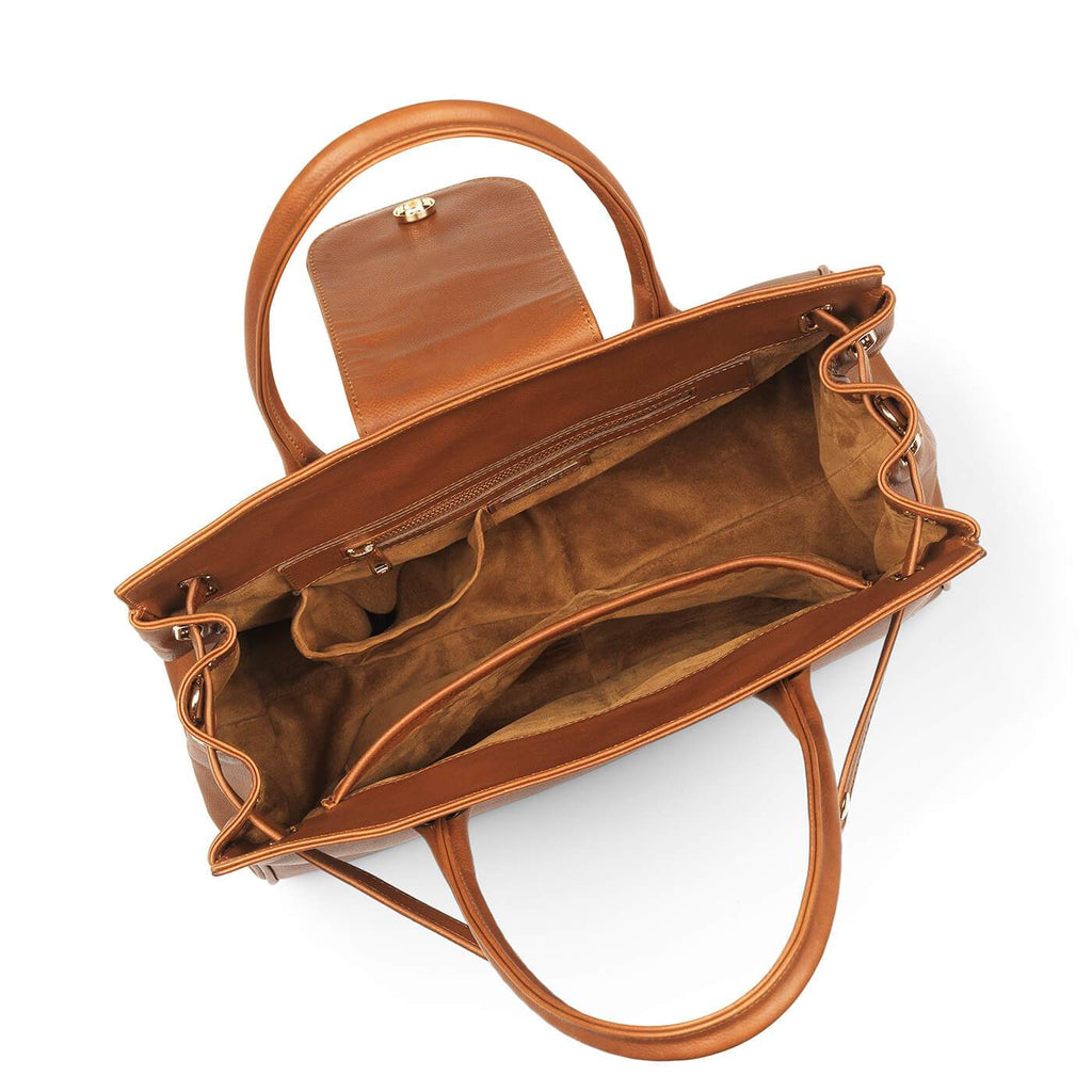 Fairfax & Favor Windsor Bag in Tan Leather - Country Ways