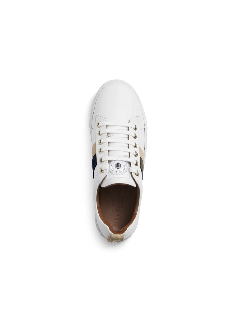 Fairfax & Favor Women's Neutral Tri - Colour Alexandra Trainer - Country Ways