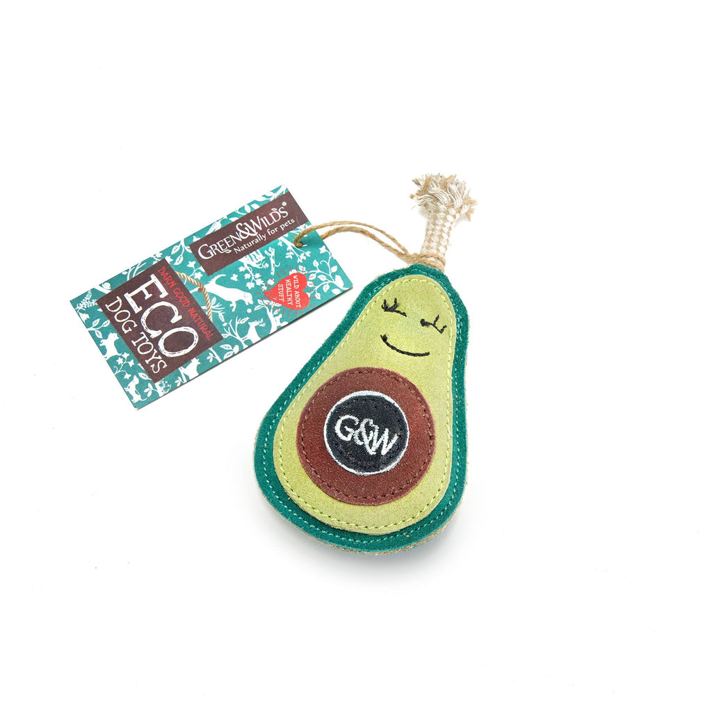 Green & Wilds Audrey the Avocado Dog Toy - Country Ways