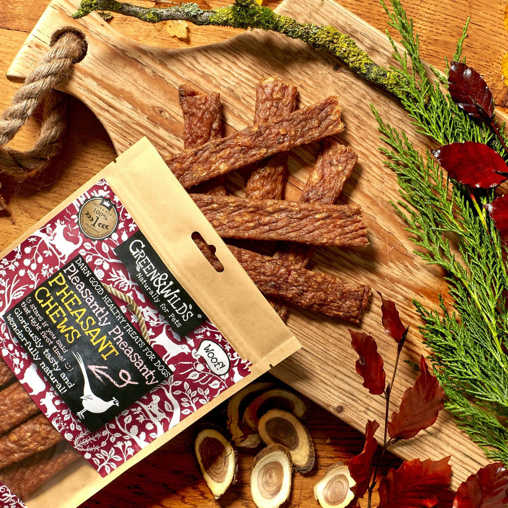 Green & Wild's Pheasant Chews - Country Ways