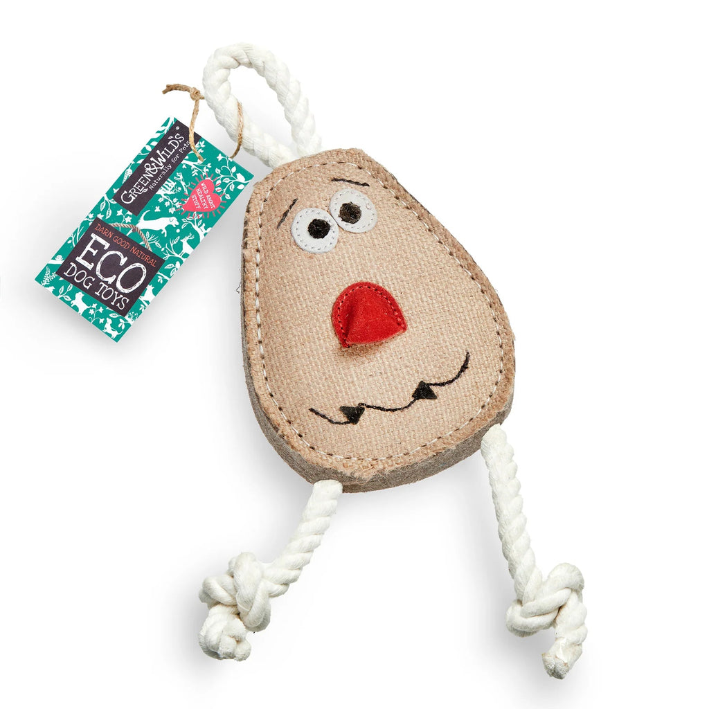 Green & Wild's Spud Nik Eco Dog Toy - Country Ways