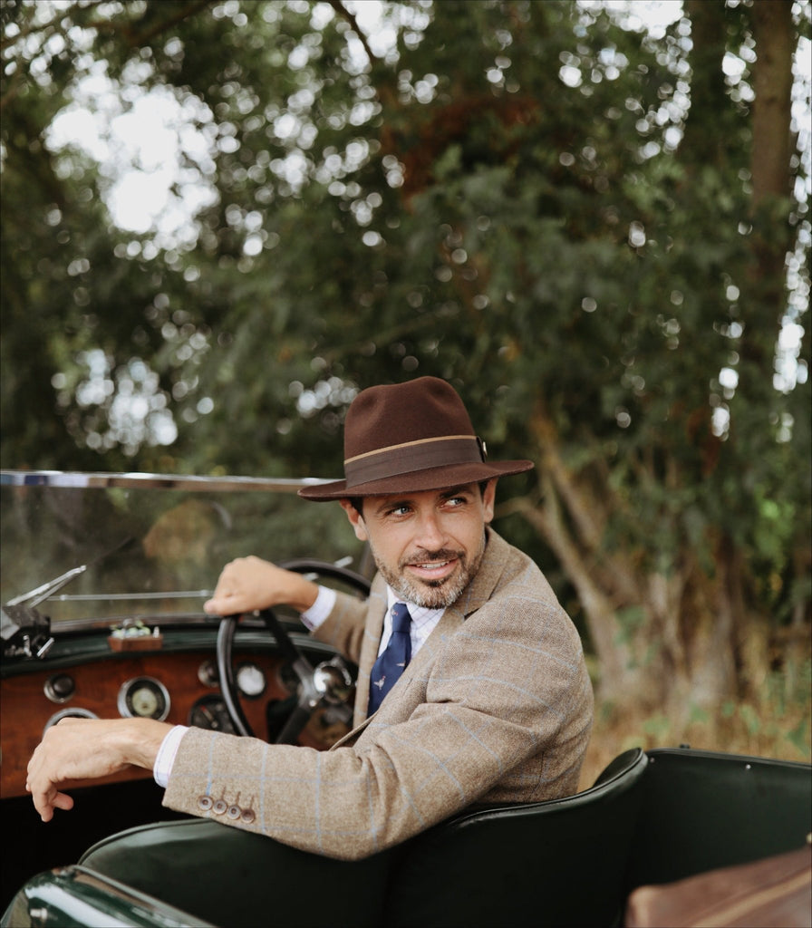 Hicks and Brown Men's Wingfield Trilby Hat - Country Ways