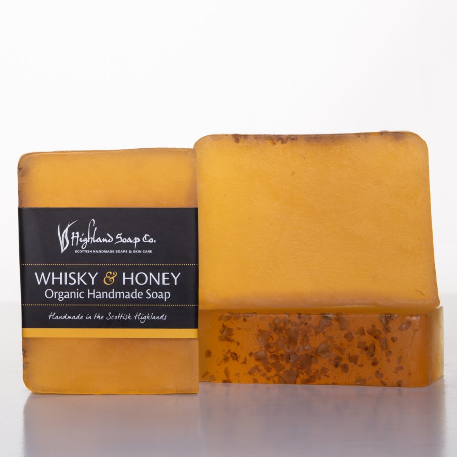 Highland Soap Company Whisky and Honey Soap Bar 150g - Country Ways