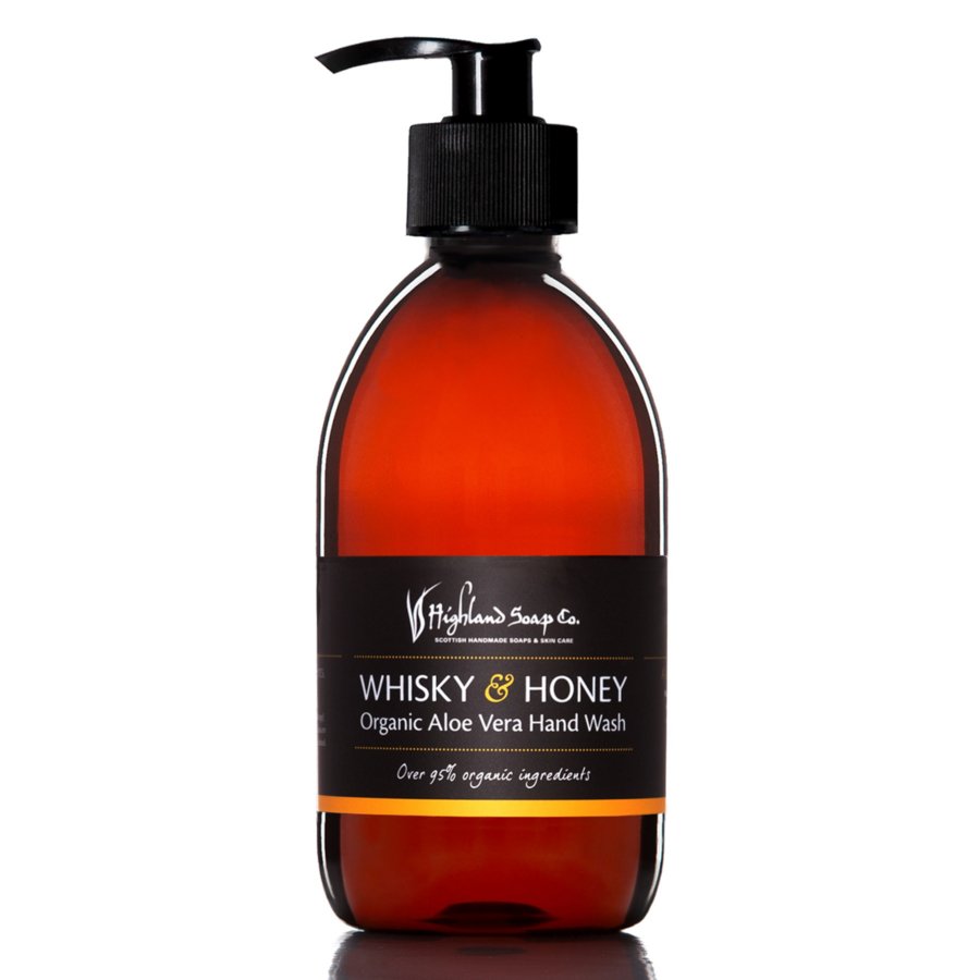 Highland Soap Company Whisky & Honey Organic Hand Wash 300ml - Country Ways