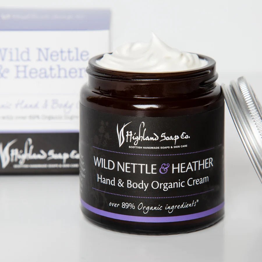Highland Soap Company Wild Nettle & Heather Hand & Body Cream - Country Ways