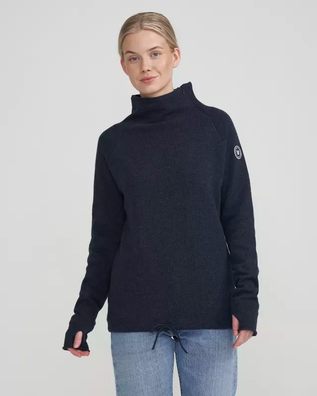 Holebrook Sweden Women's Martina Knitted Windproof Funnel Neck Sweater - Country Ways