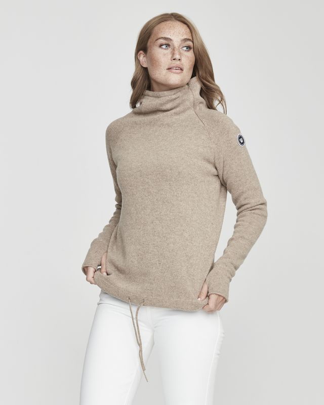 Holebrook Sweden Women's Martina Knitted Windproof Funnel Neck Sweater - Country Ways