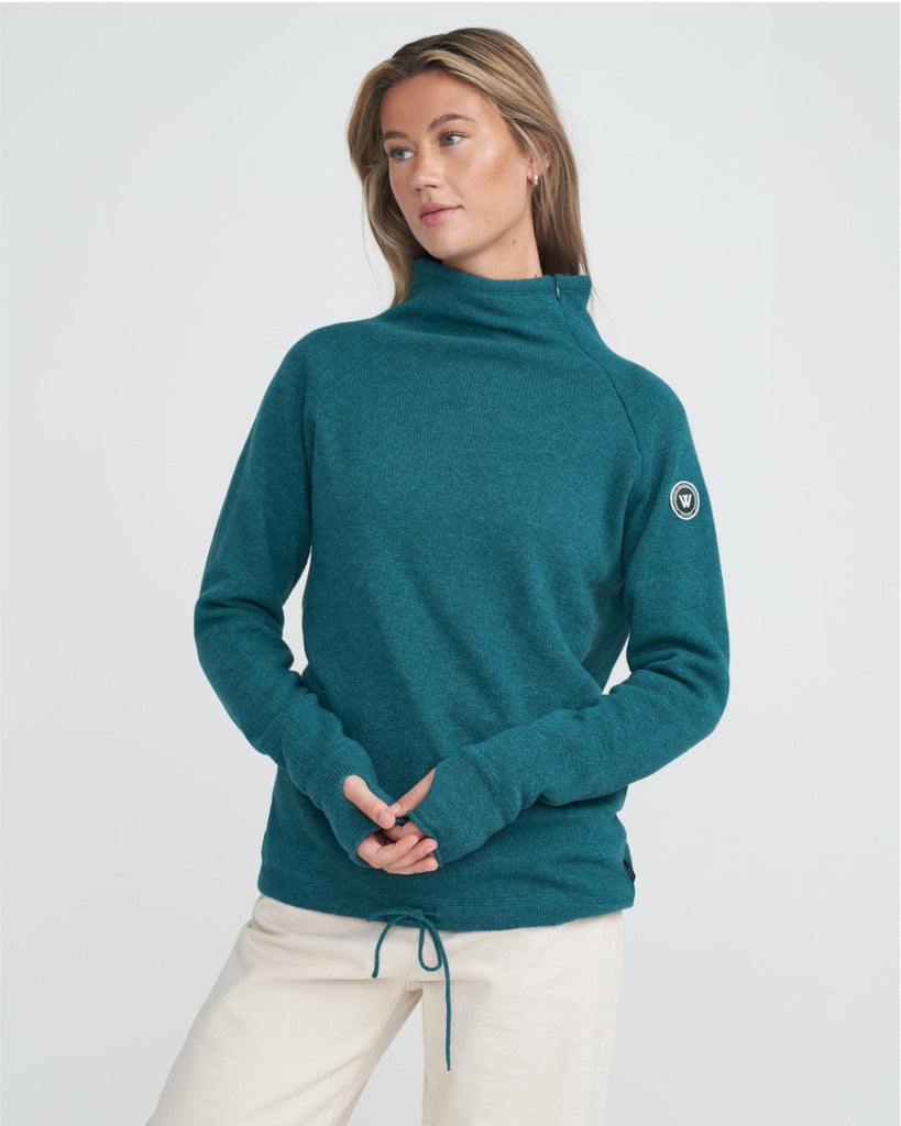 Holebrook Sweden Women's Martina Knitted Windproof Funnel Neck Sweater - Country Ways