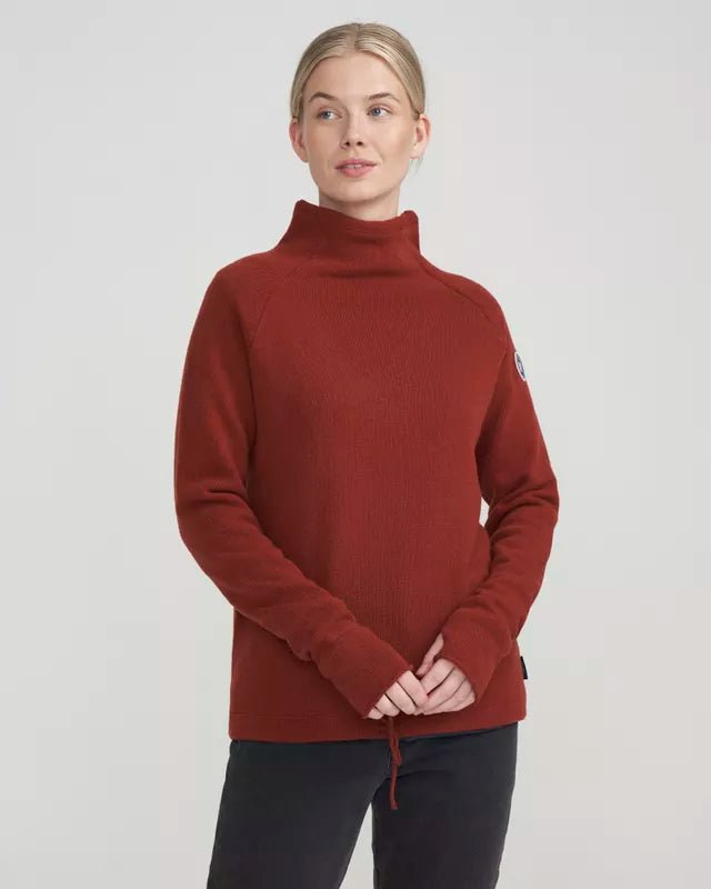 Holebrook Sweden Women's Martina Knitted Windproof Funnel Neck Sweater - Country Ways