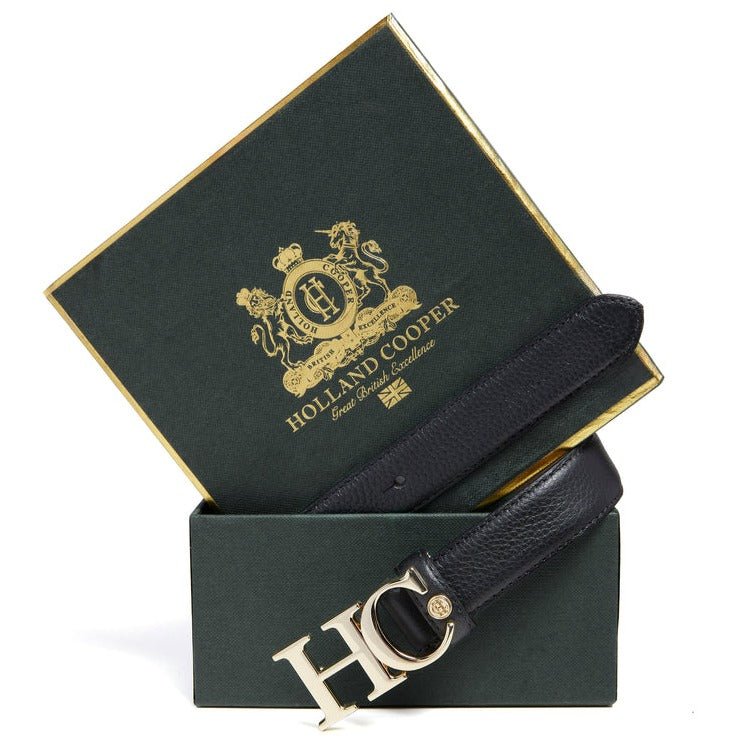 Holland Cooper Atelier Slim Logo Belt - Country Ways